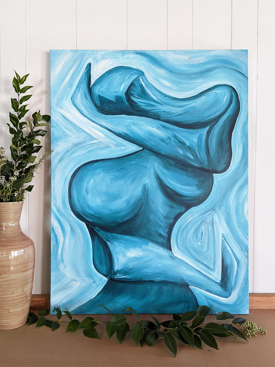 Enveloped in this moment 30x40