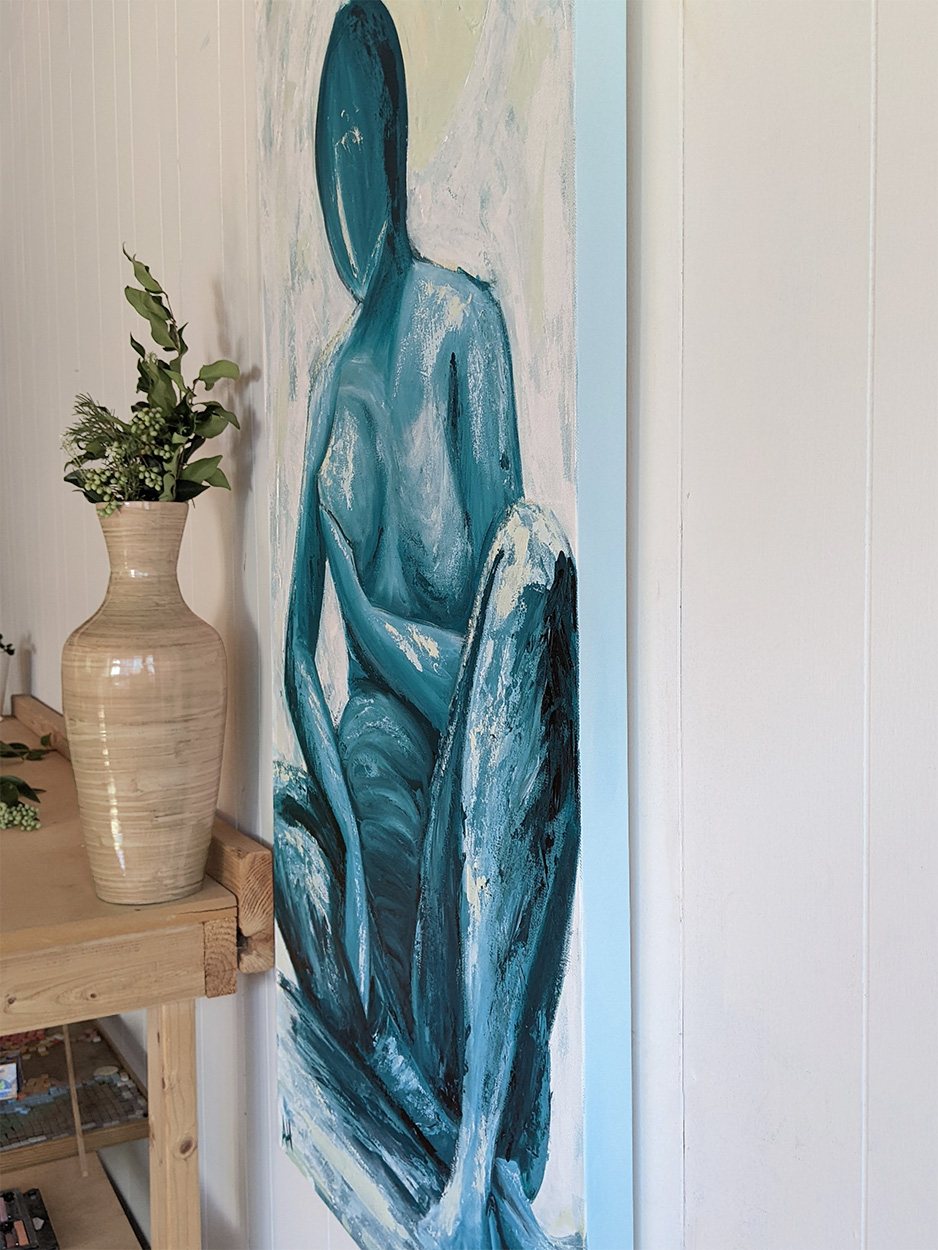 Heaviness in the chest 24x48 - Image 2