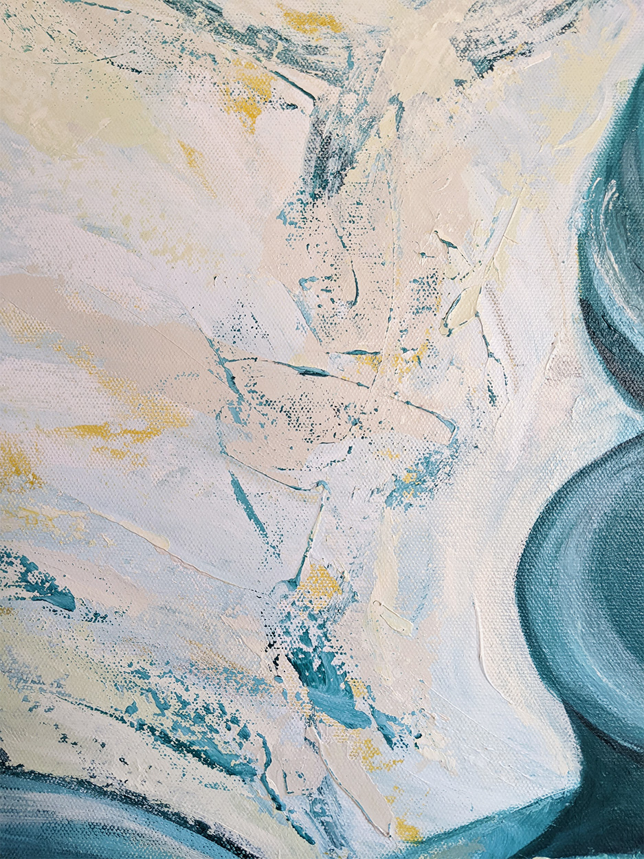 Lifting oneself up 30x40