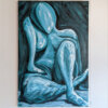 Off kilter - original painting on 36x24 gallery-wrapped canvas
