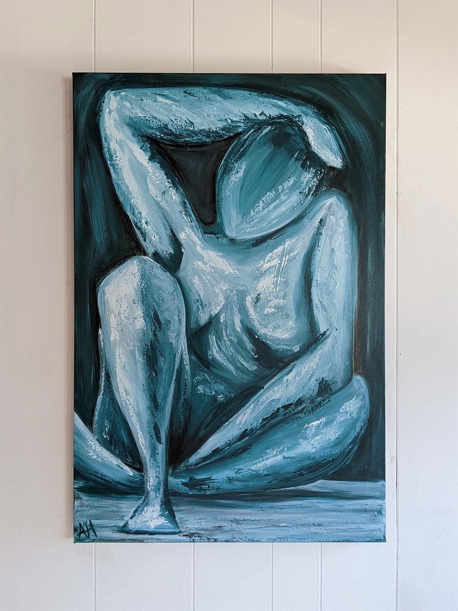 Put out - original painting on 36x24 gallery-wrapped canvas