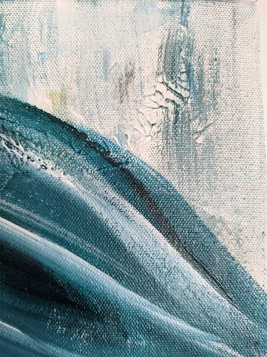 Taking a moment to breathe and reset 30x40